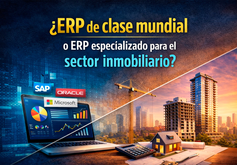 ¿ERP de clase mundial o ERP especializado para el sector inmobiliario?